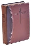 KJVER Sword Study Bible Personal Size Large Print Dark Brown Light Brown Ultrasoft Indexed: King James Version Easy Read