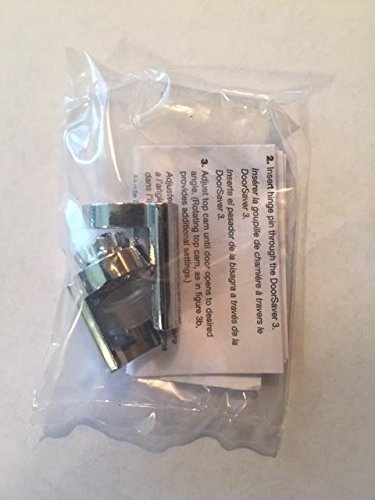 DoorSaver III Commercial Hinge Pin Door Stop in Polished Chrome Finish