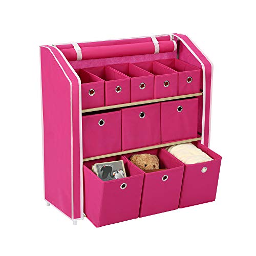 HOMEFORT MultiBin Storage Shelf 11 Drawers Storage Chest Linen