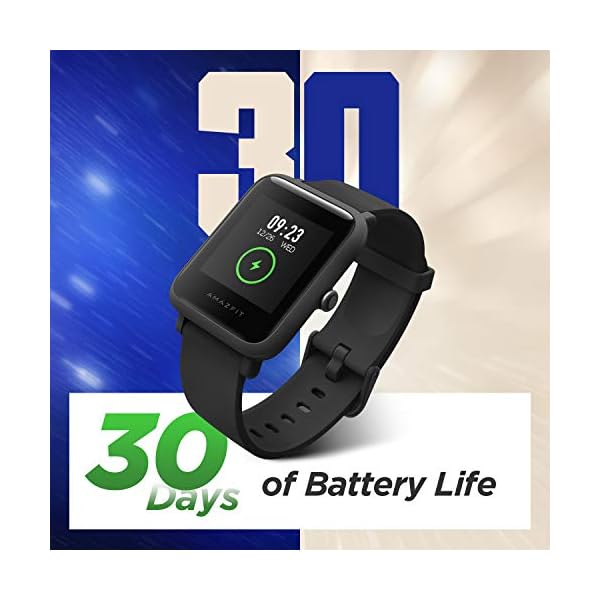 Smart-Watch-for-Men-Amazfit-Bip-S-Lite-Fitness-Watch-with-Heart-Rate-Sleep-Monitor-Always-on-Display-150-Watch-Face-Activity-Tracker-14-Sports-Modes-5-ATM-Waterproof-30-Days-Battery-Life-Black Smart Watch for Men Amazfit Bip S Lite Fitness Watch with Heart Rate, Sleep Monitor, Always-on Display 150+ Watch Face…