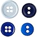 Blumenthal Lansing Blue Round Buttons Small