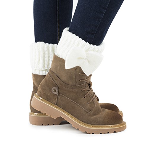 image for Women Boot Knit Cuffs ,Short Crochet Leg Warmers, Variety of Styles Wi