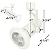 H System Universal PAR Line Voltage Track Lighting Fixture White 9007-WH (No Bulb)