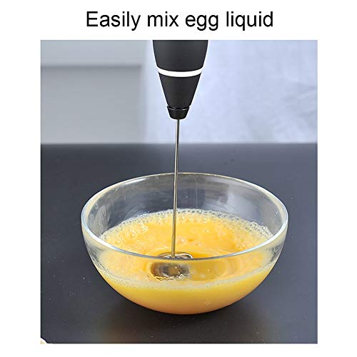 NCONCO Elektrischer Milchaufschäumer mit 3 Geschwindigkeiten, wiederaufladbar per USB – Bild 3