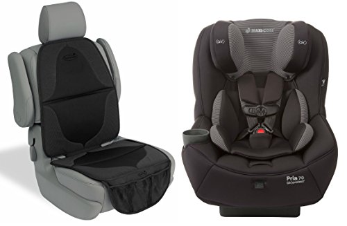 Maxi Cosi 2015 Pria 70 Convertible Car Seat with Elite Car Seat Mat, Black Gravel