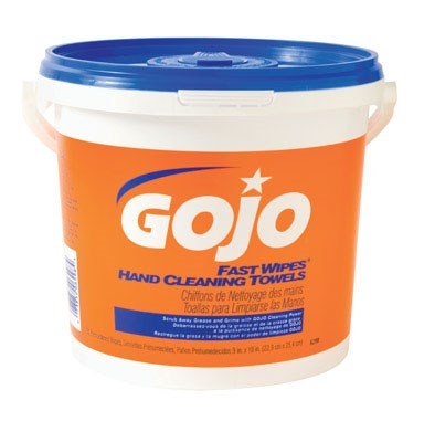 Gojo 629804 Fast Wet wipe Towels Bucket 130/bucket