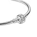 Long Way Bracelet,925 Sterling Silver Basic Charm Bracelet Snake Chain Fine Jewelry for Women, Best Christmas Birthday Gift for Mother Wife Girlfriend (Silver 7.1inches)