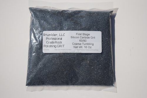 Rock Tumbling Grit for 15 Pound Tumbler