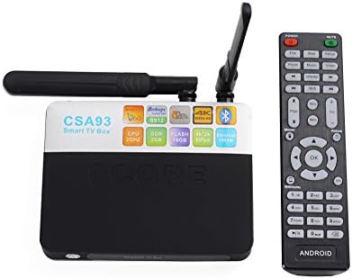 CarityTV 2017 Fully Loaded CSA93 3GB RAM 32GB ROM Amlogic S912 Octa Core 4K Kodi 17.0/Android 6.0 TV Streaming Media Box
