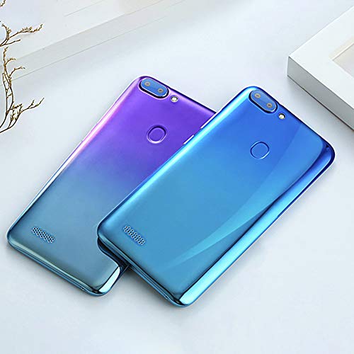Unlocked Cellphone | Inkach 5.5 inch Android 6.0 Octa-Core Processor Smart Phone | Dual Camera 3G WiFi GPS Mobile Phone | 512MB RAM /4G ROM Dual SIM Card Cell Phones (Purple) - Thumbnail 3