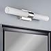 Perpetua 22 inch LED Bathroom Vanity Light - Brushed Nickel - Linea di Liara LL-SC942-BN