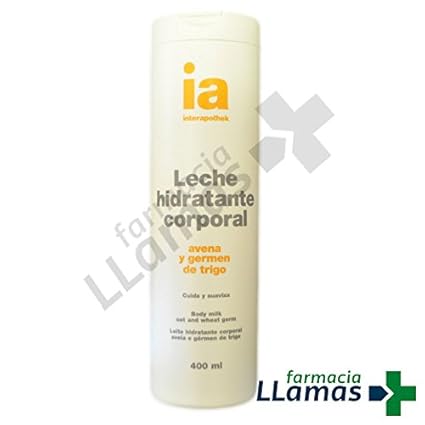 INTERAPOTHEK LECHE HIDRATANTE CORPORAL CON AVENA Y GERMEN DE TRIGO 400ML