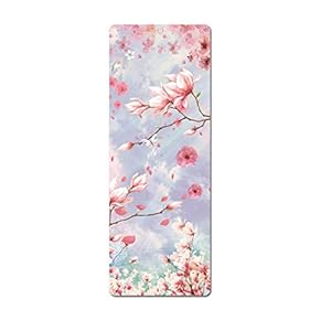 GCX Non-slip Yoga Mat Thin Rubber Suede Yoga Mat Dry and Wet Non-slip Fitness Mat Widened Folding Yoga Towel Motion (Color : J, Size : 1.5mm)