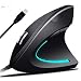 Wolf War Ergonomic Mouse High Precision Optical Vertical Mouse Adjustable DPI 800/1200 / 2400/3200 Wired Computer Mouse primary