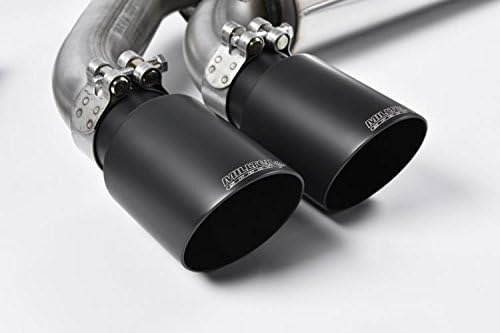 Milltek MCXAU103 1981 Coupe UR quattro 10v Turbo Twin 90mm GT90 Downpipe-back Non-resonated Cerakote