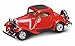 1932 Ford 3-Window Coupe, Red - Yatming 94231 - 1/43 Scale Diecast Model Toy Car