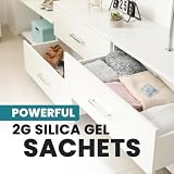 1ABOVE 2g Silica Gel Sachets 60 Desiccant Bags Moisture Absorber view 2