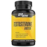 Testosterone Booster for Men by SFPActive (90 Capsules) - Natural Energy and Stamina Booster - Promotes Healthy T Levels - Helps Improve Mood.