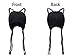 BIKMAN Cute Cat Ears Knit Hat Ear Flap Crochet Beanie Hat Black