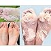 GARYOB 4 Pairs Foot Peel Mask Peeling Renewal Remove Dead Skin Smooth Exfoliating Socks