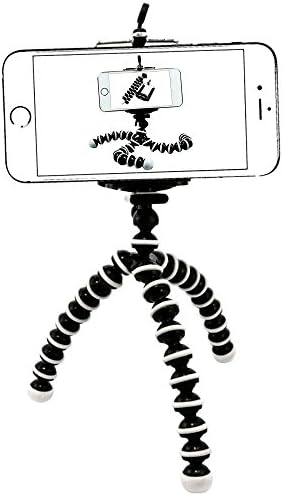 Wannabuy Mini Universal Octopus Leg Style Portable and Adjustable Flexible Tripod Stand for Camera and Mobile Phone iPhone/Samsung/HTC