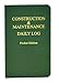 Construction & Maintenance Daily Log Pocket Edition (4in. x 6.5in.) by 