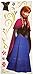RoomMates RMK2737GM Frozen's Anna with Cape Giant Peel and Stick Wall Decals