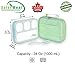 Bento Lunch Box Set | Eco-Friendly, BPA Free, Leakproof Container & Airtight Lid | For Healthy, Dry & Liquid Food, Portion Control, Meal Prep, Adults & Kids | Includes Spoon & lunch bag | By SaferMeal