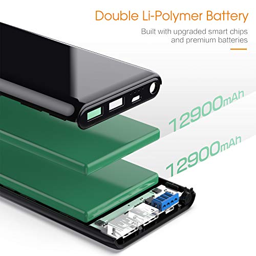 Portable Charger Power Bank 25800mAh HETP Hugh Capacity External