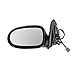 Driver Side Mirror Assembly Electric Adjustment Non-Heated No Memory Black Compatible with 2000-2006 Nissan Sentra NI1320133 NI1320144