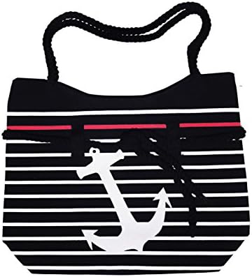 Summer Lined Canvas Tote Bag by TravelNut (Assorted Colors)