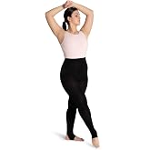 Capezio womens Ultra Soft Self Knit Waistband Stirrup TightTight