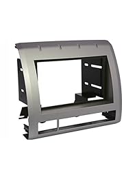 Scosche Dash Kit para 2005 Uptoyota Tacoma Doble Din Kit Color a juego Plata