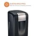 Bonsaii EverShred Pro 3S23 Heavy duty 14-Sheet Cross-Cut Paper/CD/Credit Card Shredder, 6 Gallons Wastebasket with 4 Casters and 120 Minutes Running Time, Black