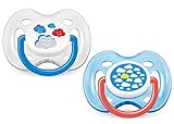 Philips AVENT BPA Free Fashion Infant Pacifier, 0-6 Months, 2 Pack, Clouds