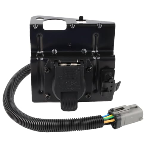 4 to 7 Pin Trailer Wiring Harness Kit - Trailer Plug Adapter Compatible