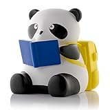Spark Toys & Games Panda Bear Piggy Bank with Yellow Back-Pack and Book