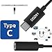Moto Z Type C to 3.5mm Headphone Audio Adapter, DISDIM 2 Pack USB-C to 3.5mm Female Aux Microphone Connector Cable for Motorola Moto Z, Le 2 / Le Pro 3 and Other Type C Devices