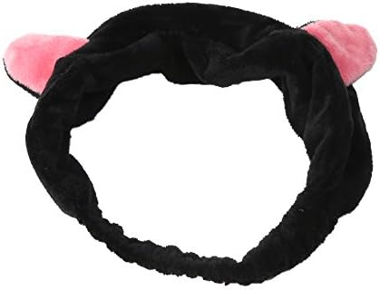 Amagg Beauty Lovely Cat's Ears Etti Hair Band, Soft Cute Headband,Black