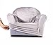 Keet Roundy Chair Cover, Grey (COV19), 24x18x15 Inch (Pack of 1)