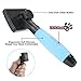Self Cleaning Slicker Shedding Brush for Dogs and Cats with Silica Gel Handle (blue)