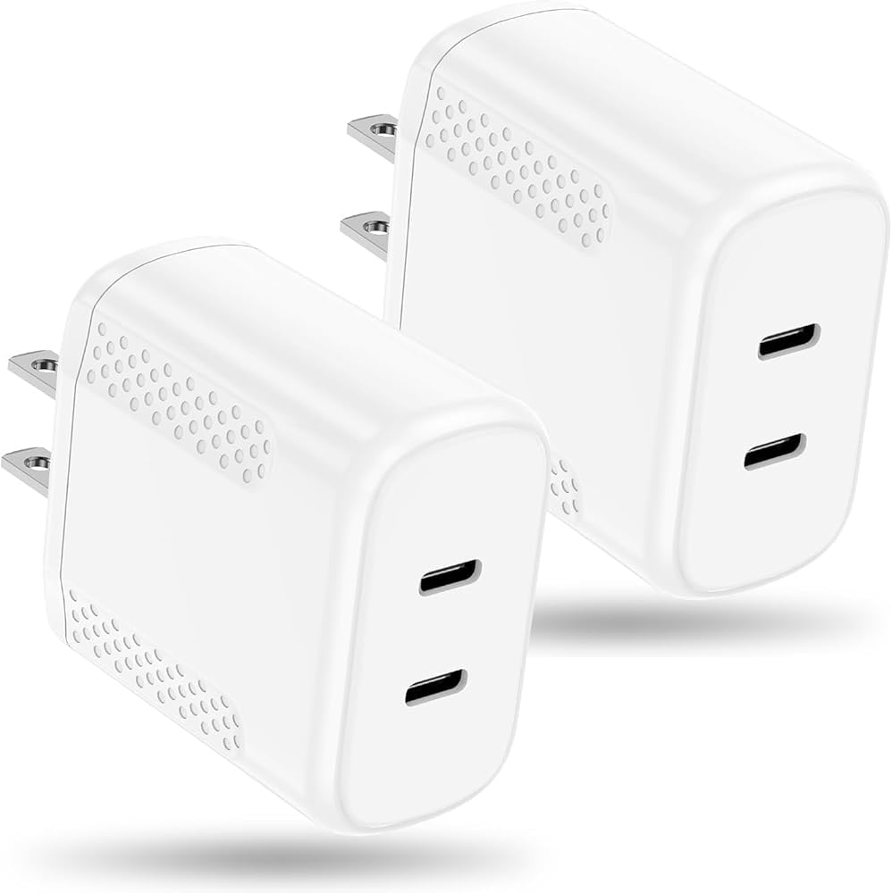 Photo 1 of *** only 1**
Susnwere 40W Dual USB C Charger Block, 2-Port 40W Fast USB-C Power Adapter Wall Charger Plug Type C Charging Block for Laptop Computer & Tablets/Phones iPhone 15/14/13/12/11/X, iPad