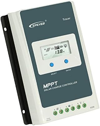 Dig dog bone Solar Charge Controller MPPT 100V 40A 12V 24V LCD Solar Panel Charge Charging Controller Voltage Control NEW Tracer1210A Tracer2210A Tracer3210A Tracer4210A (Style : Tracer4210A)