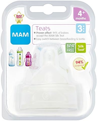 mam teats for breastfed babies