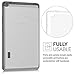 kwmobile Case Compatible with Huawei MediaPad T3 7.0 Case - Soft TPU Back Protector Cover for Tablet - Transparent