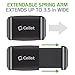 Cellet Air Vent Car Mount Phone Holder Compatible for Apple iPhones, Samsung Galaxy, Google Pixel, Moto Series Smartphones (Grip Style1)