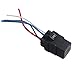 ESUPPORT Car Truck Motor Heavy Duty 12V 40A SPST Relay Socket Plug 4Pin 4 Wire Waterproof Seal Pack of 5
