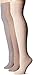 Muk Luks Women's 3 Pair Pack Open Pointelle Over The Knee Socks, Multi, OSFM