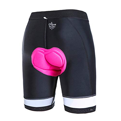 image for CYCEOS Women Bike Shorts with 4D Gel Padded Womens Cycling Shorts Bike