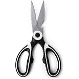 Chef NOOBI Premium Heavy-Duty Kitchen Shears - Professional Ultra Sharp Stainless Steel Kitchen Scissors - Multi-Purpose Multi-Functional - Perfect for Kitchen, Indoor and Outdoor use!